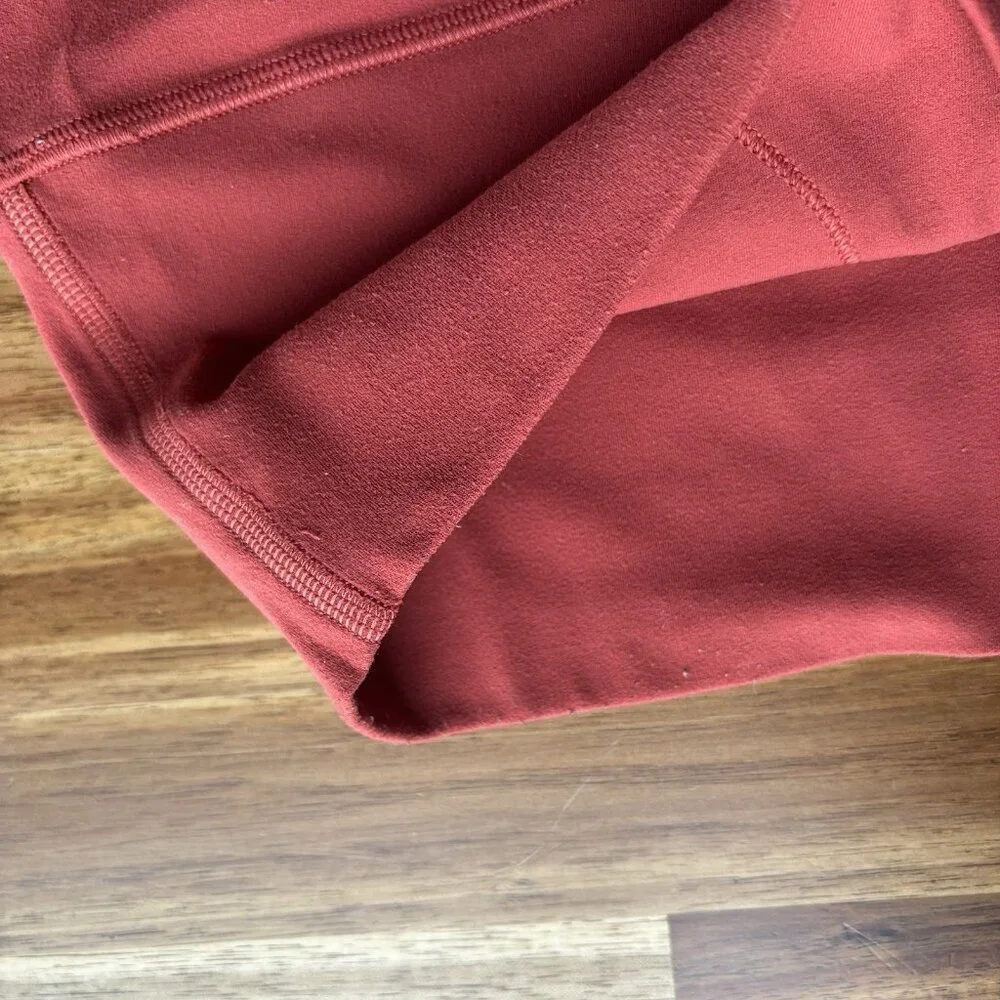 Lululemon‎ Align Pant Full Women's Sz 4 Orange Yoga Athleisure W5BOBS PILLING